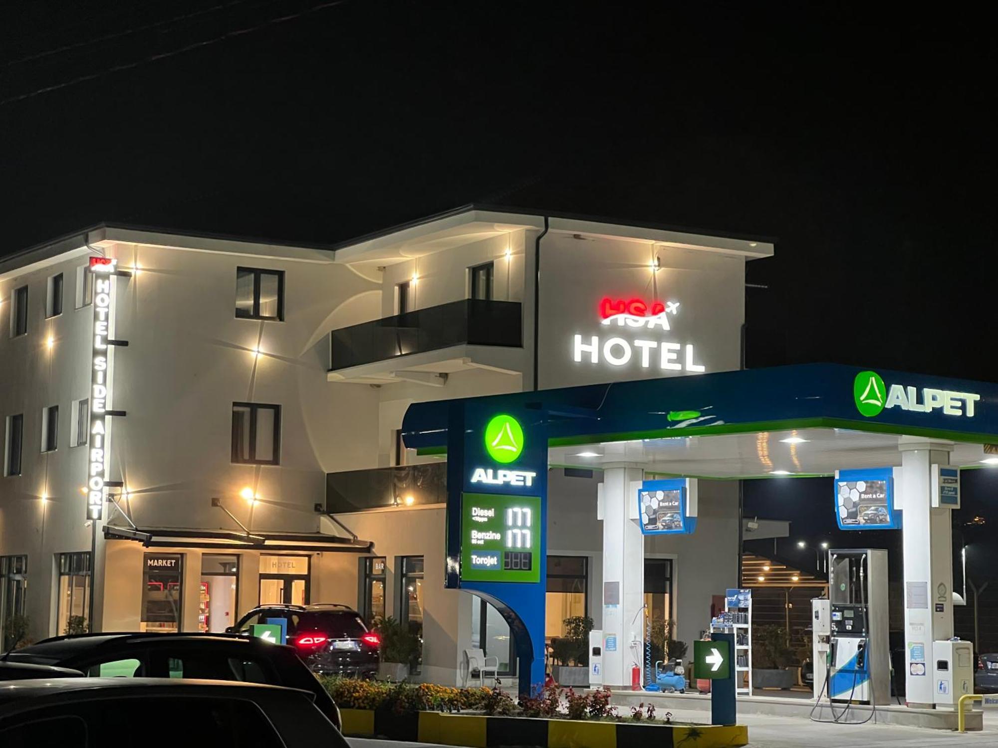 Side Airport Hotel Kruje Exterior photo
